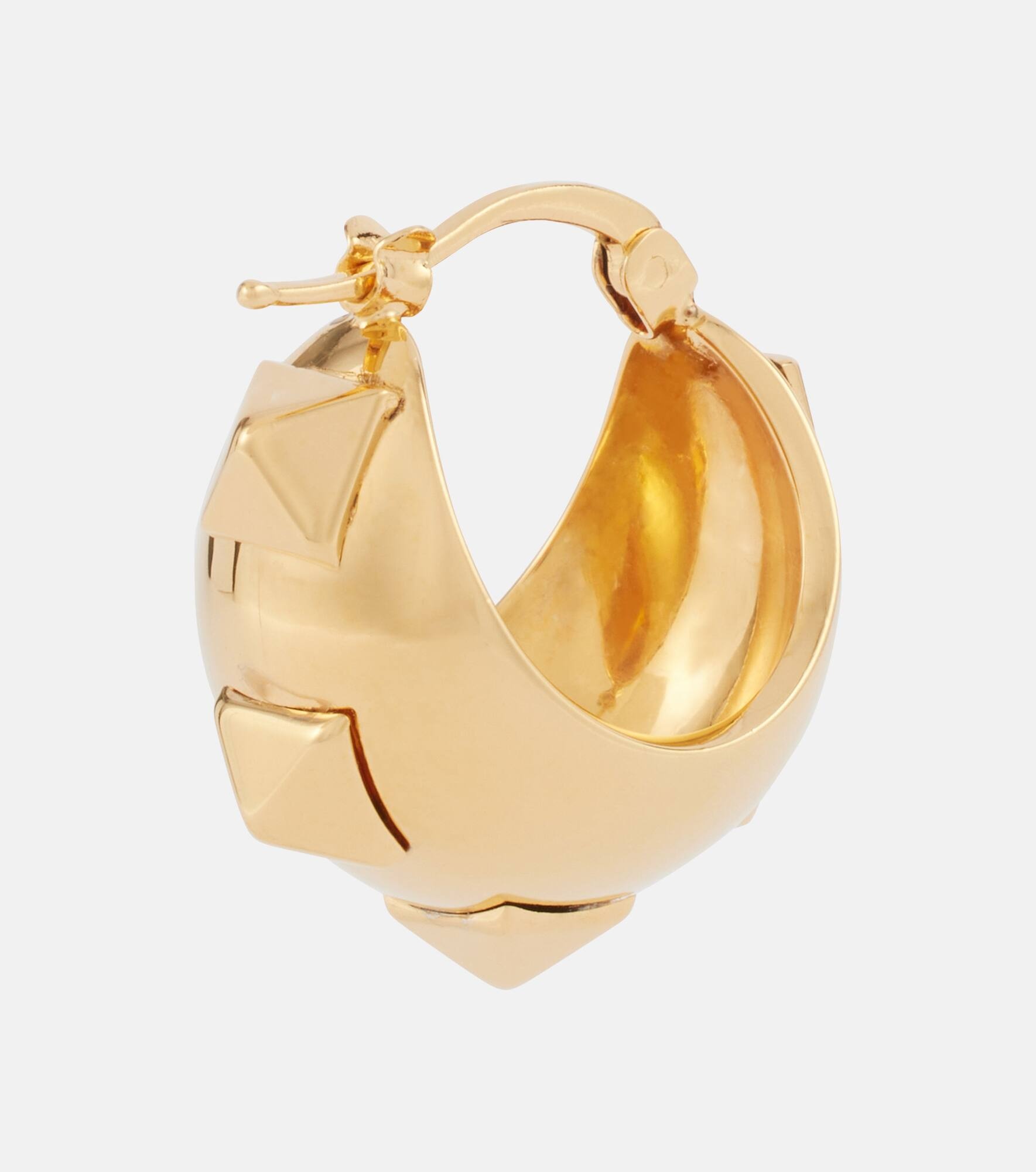 Rockstud hoop earrings - 5