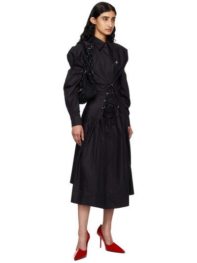 Vivienne Westwood Black Kate Midi Dress outlook
