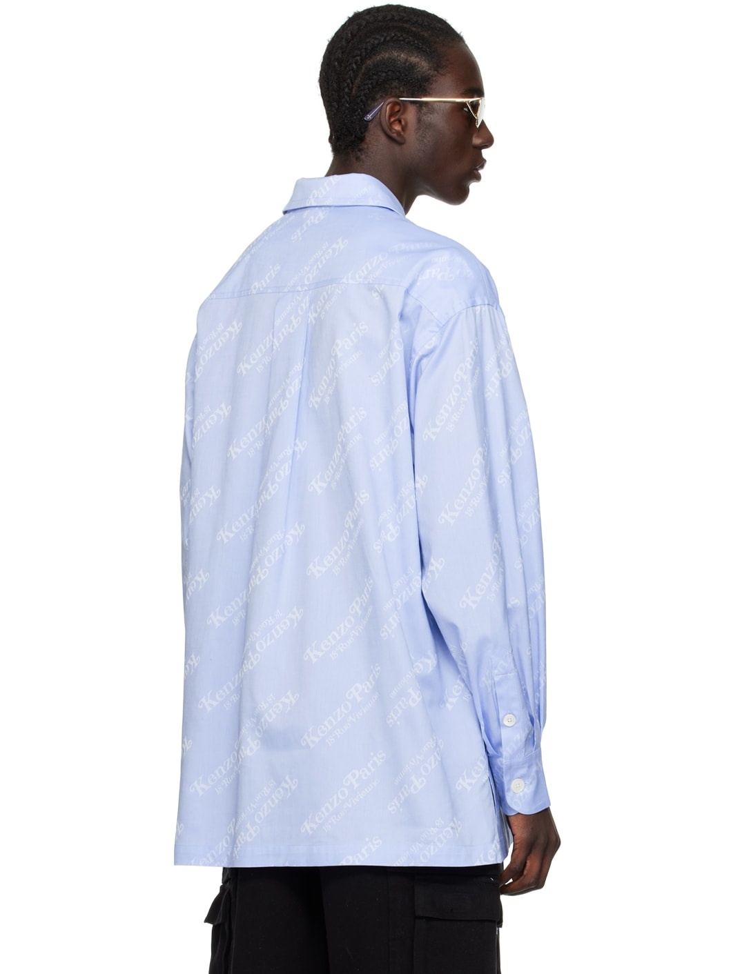 Blue Kenzo Paris VERDY Edition Shirt - 3