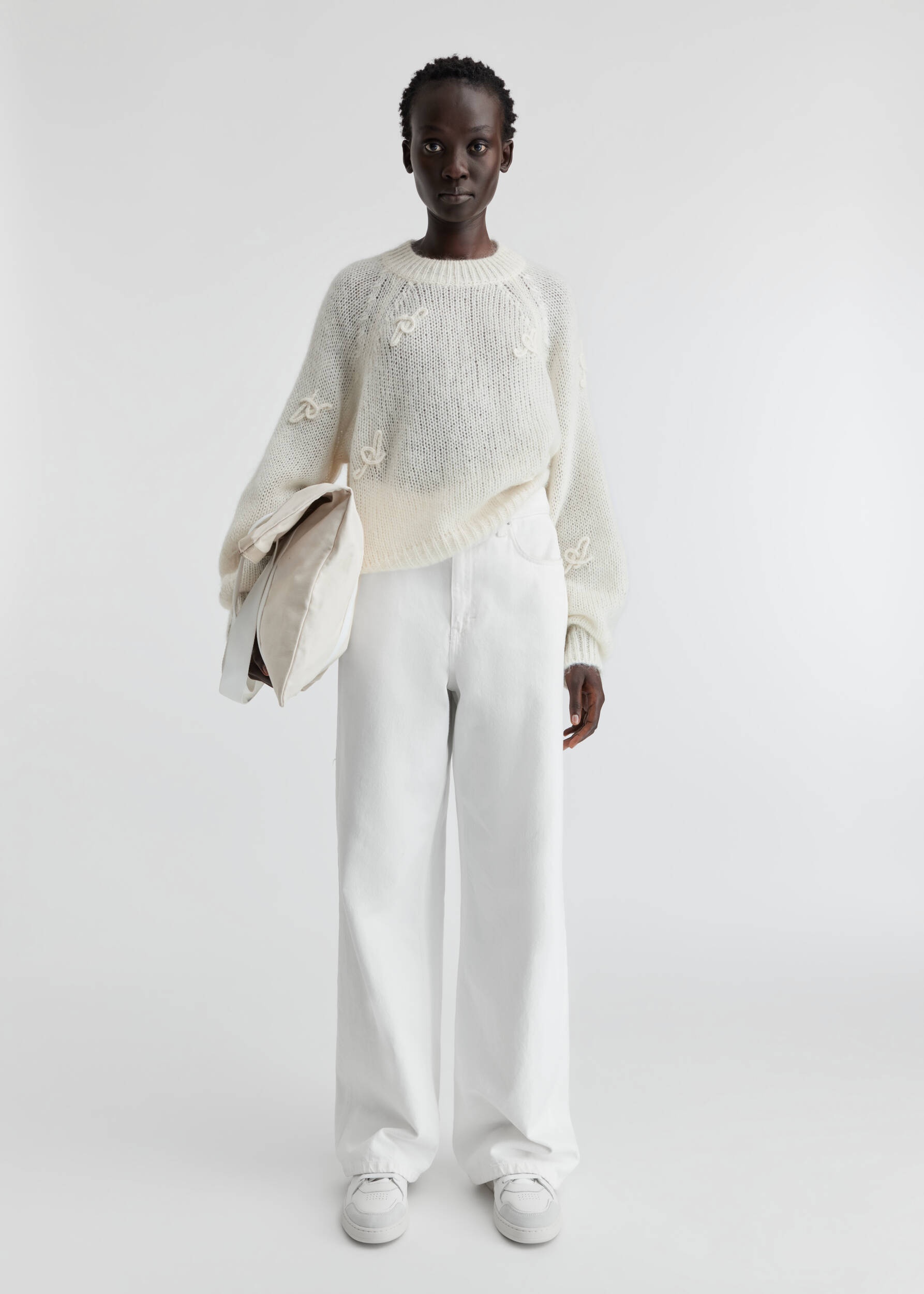 Greys Embroidered Sweater - 4