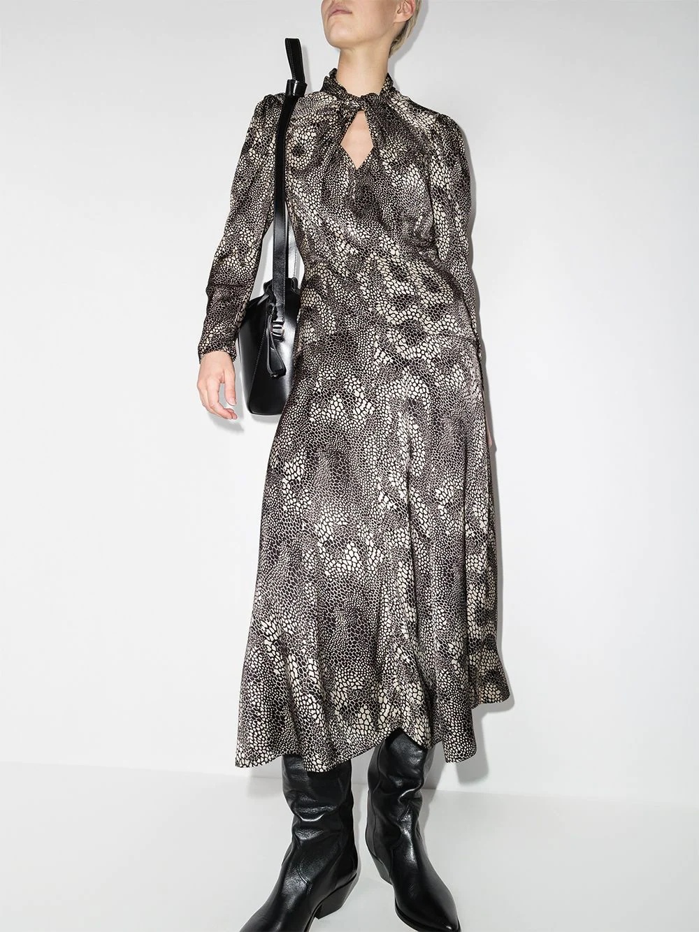 Vilma graphic-print maxi dress - 5