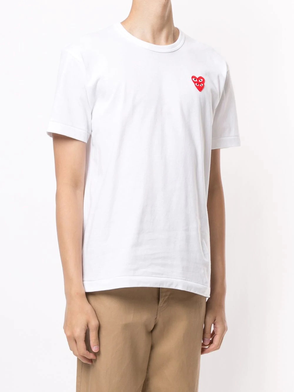 embroidered logo T-shirt - 3