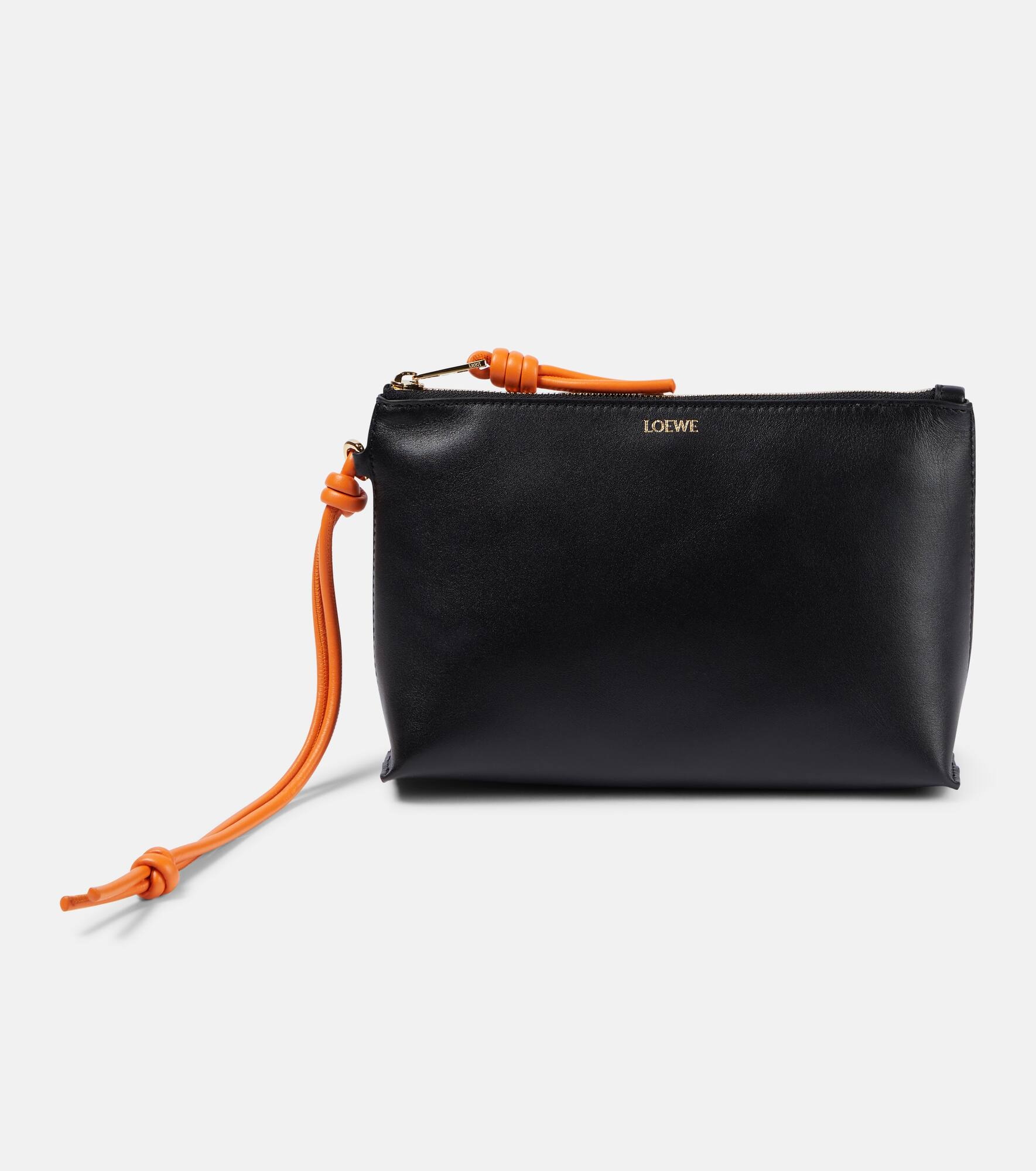 Knot leather pouch - 1