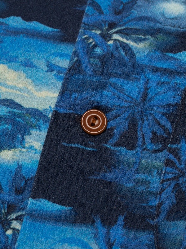 Arvid Pearls Hawaii Shirt Blueberry - 6
