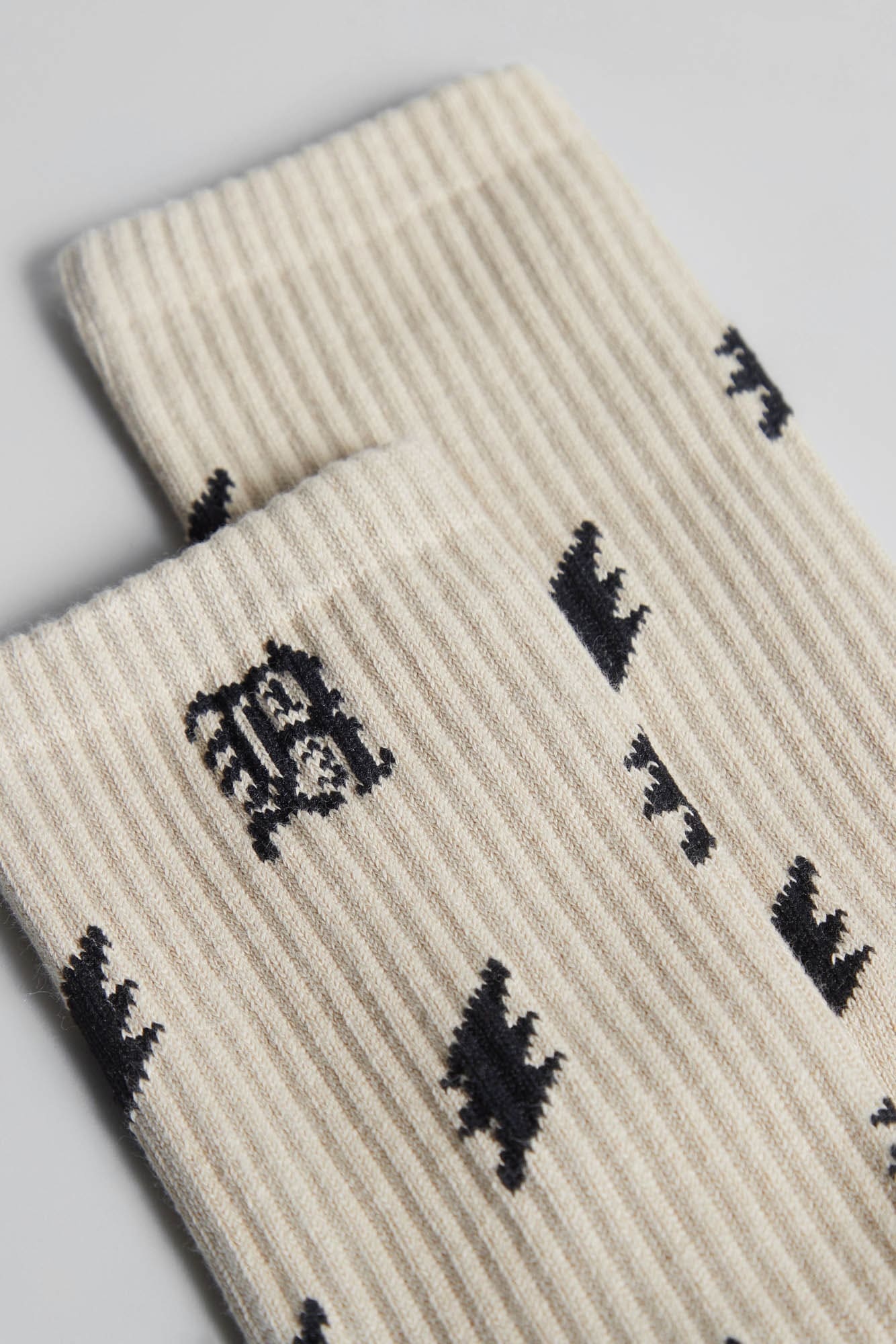 R13 SOCKS - KHAKI BOLT - 2