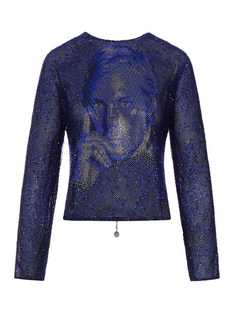 TOP COMPLETELY COVERED WITH RHINESTONE 1