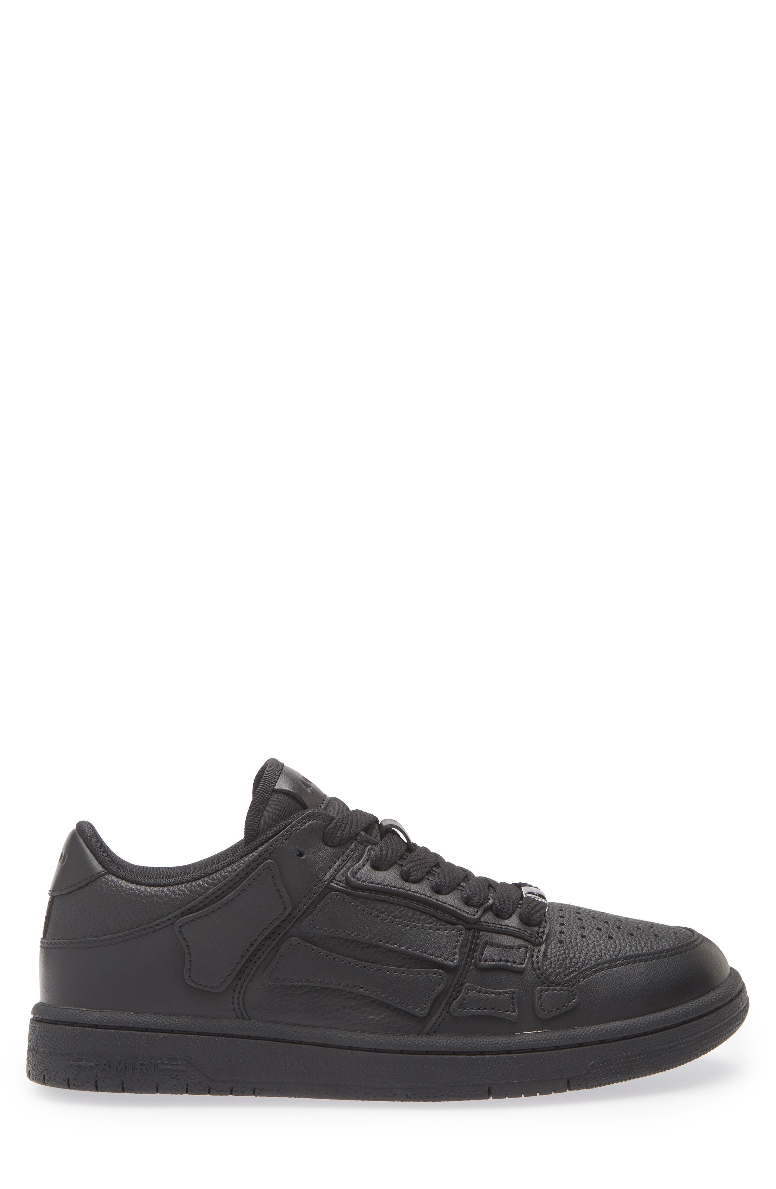 AMIRI Skeleton Low Top Sneaker in Black at Nordstrom - 3