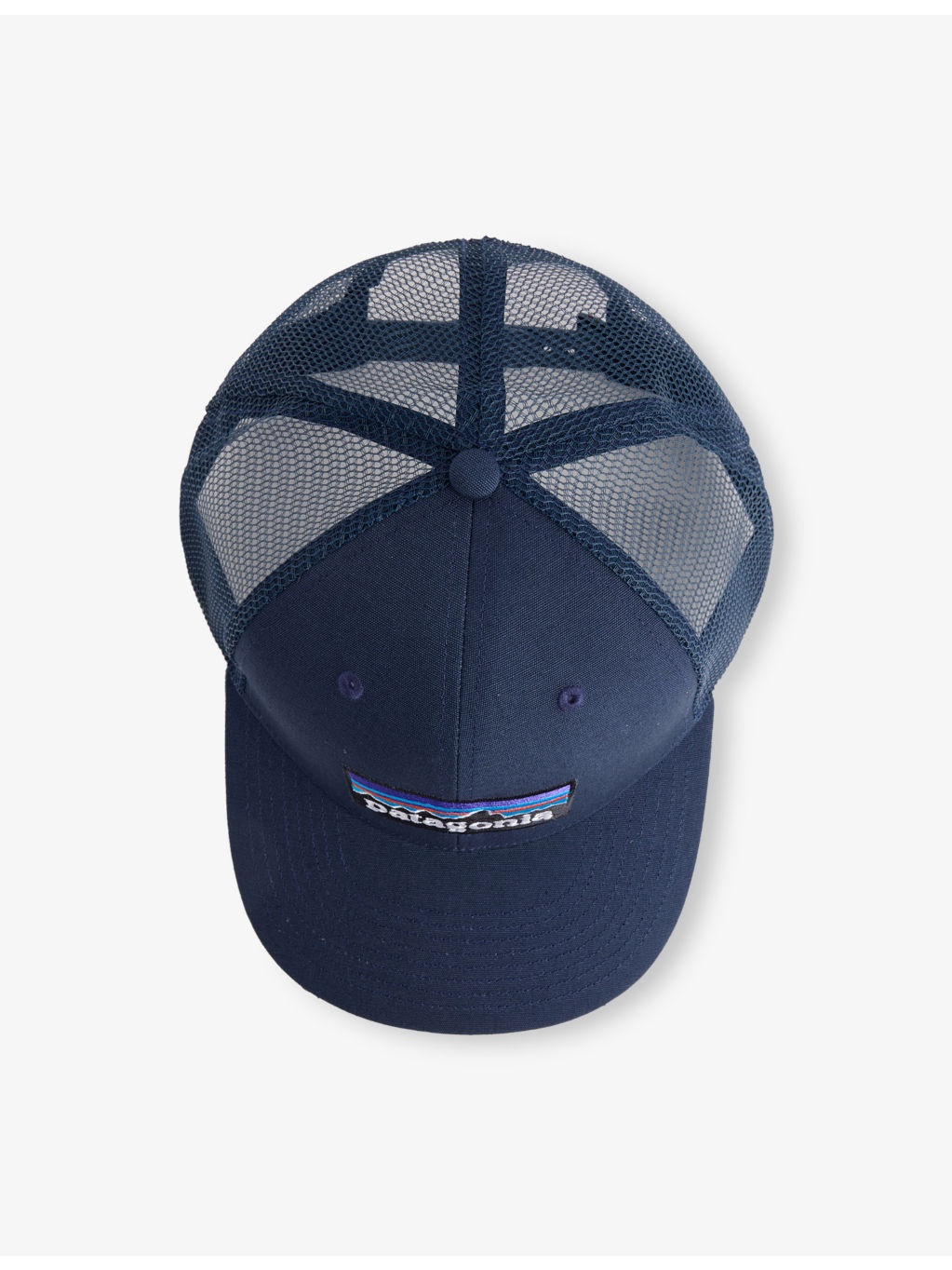 P-6 Logo Trucker organic-cotton baseball cap - 4