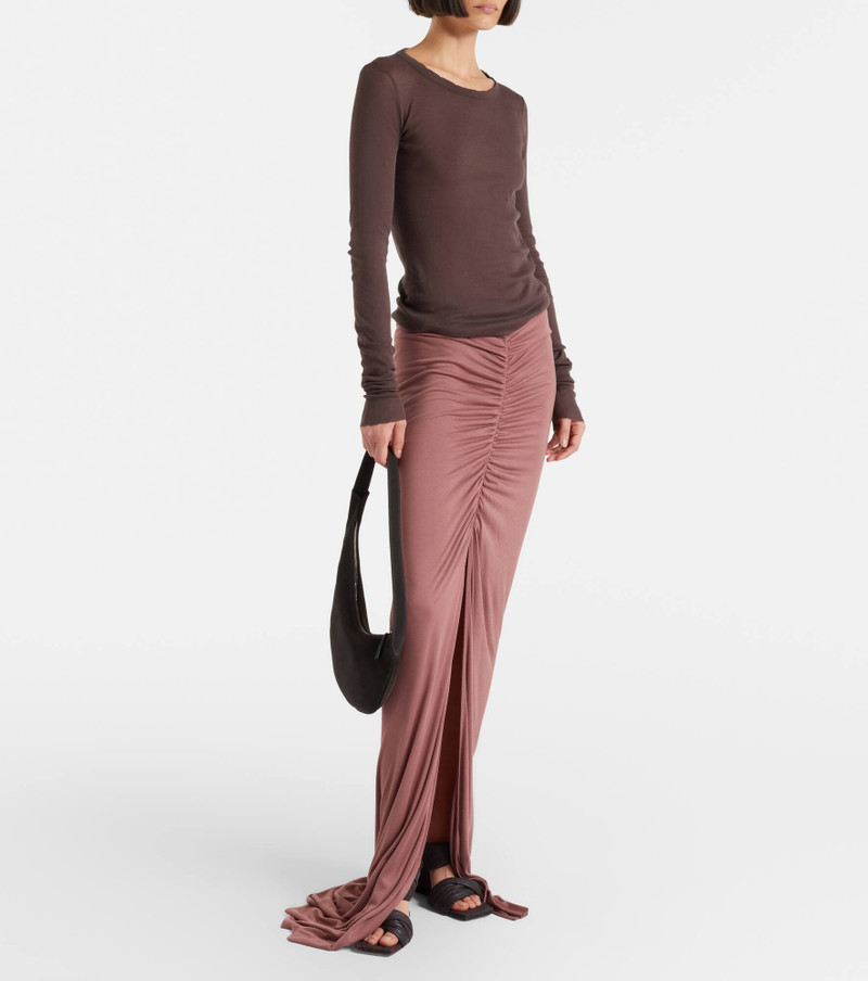 Rick Owens Cotton jersey top outlook