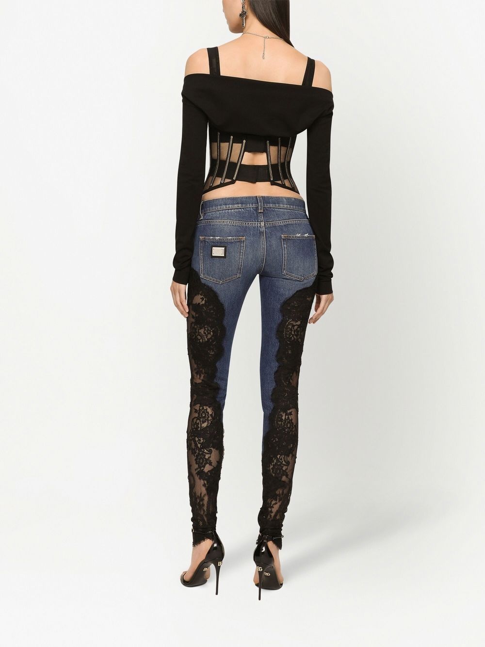 KIM DOLCE&GABBANA stretch bolero jacket - 4