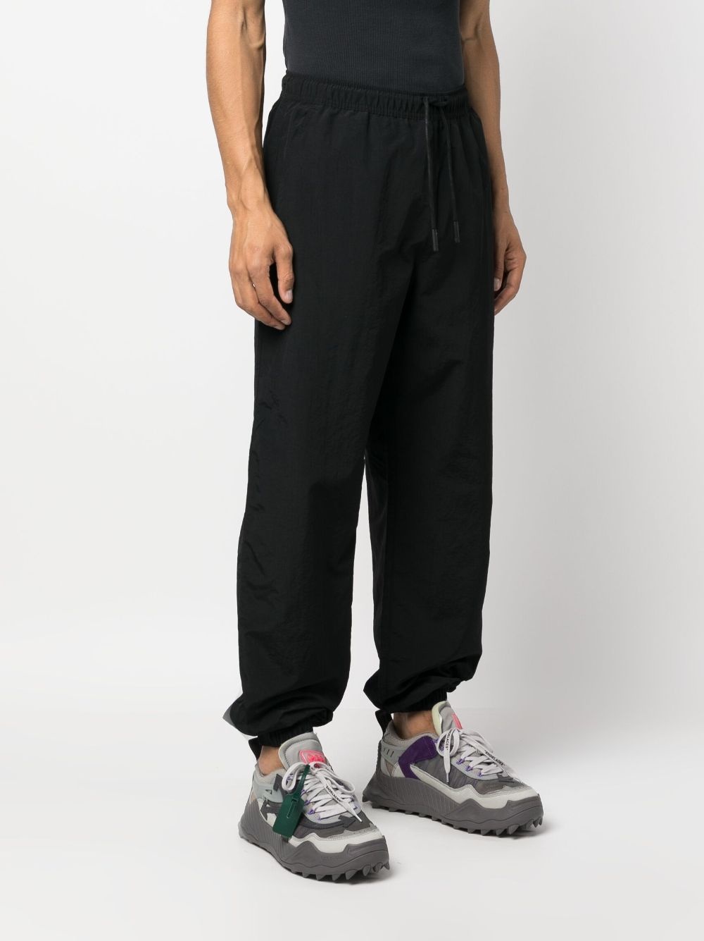 logo-patch track pants - 3