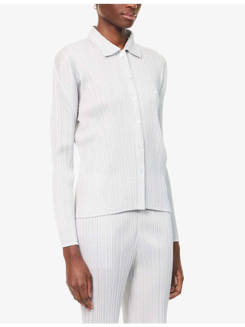 Regular-Fit Long-Sleeves Knitted Shirt - 3