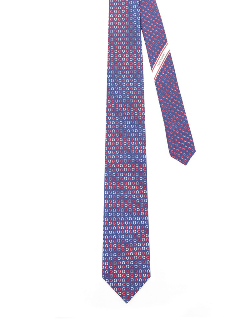 FERRAGAMO Ferragamo Ties Bluscurorosso outlook