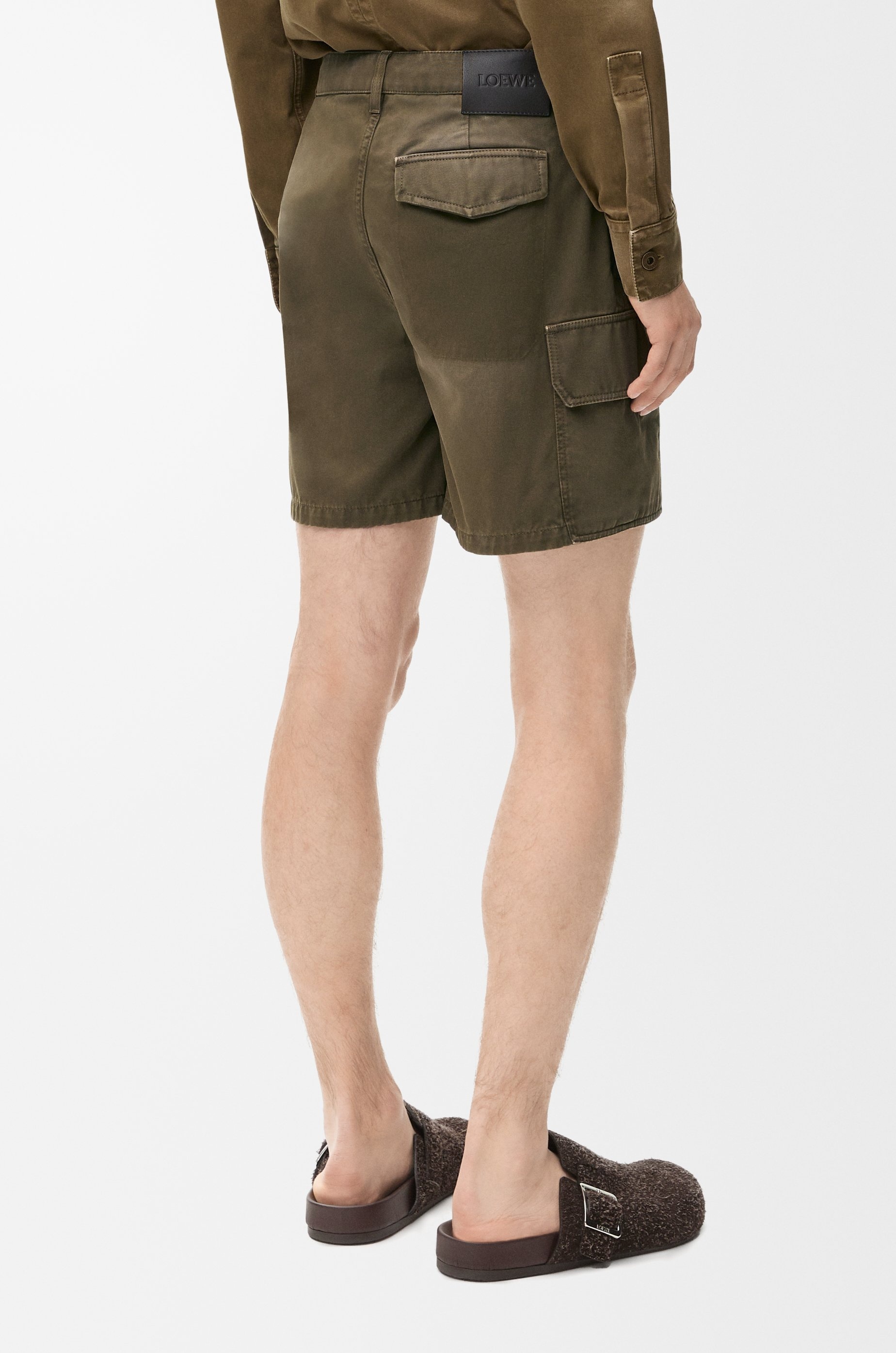 Cargo shorts in cotton - 4