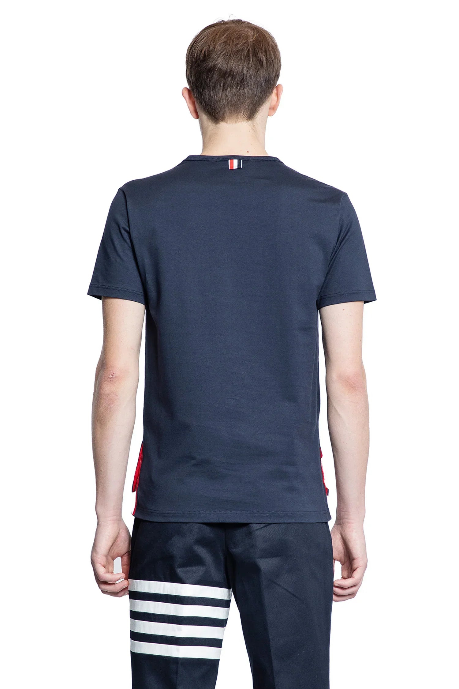 THOM BROWNE MAN BLUE T-SHIRTS - 3