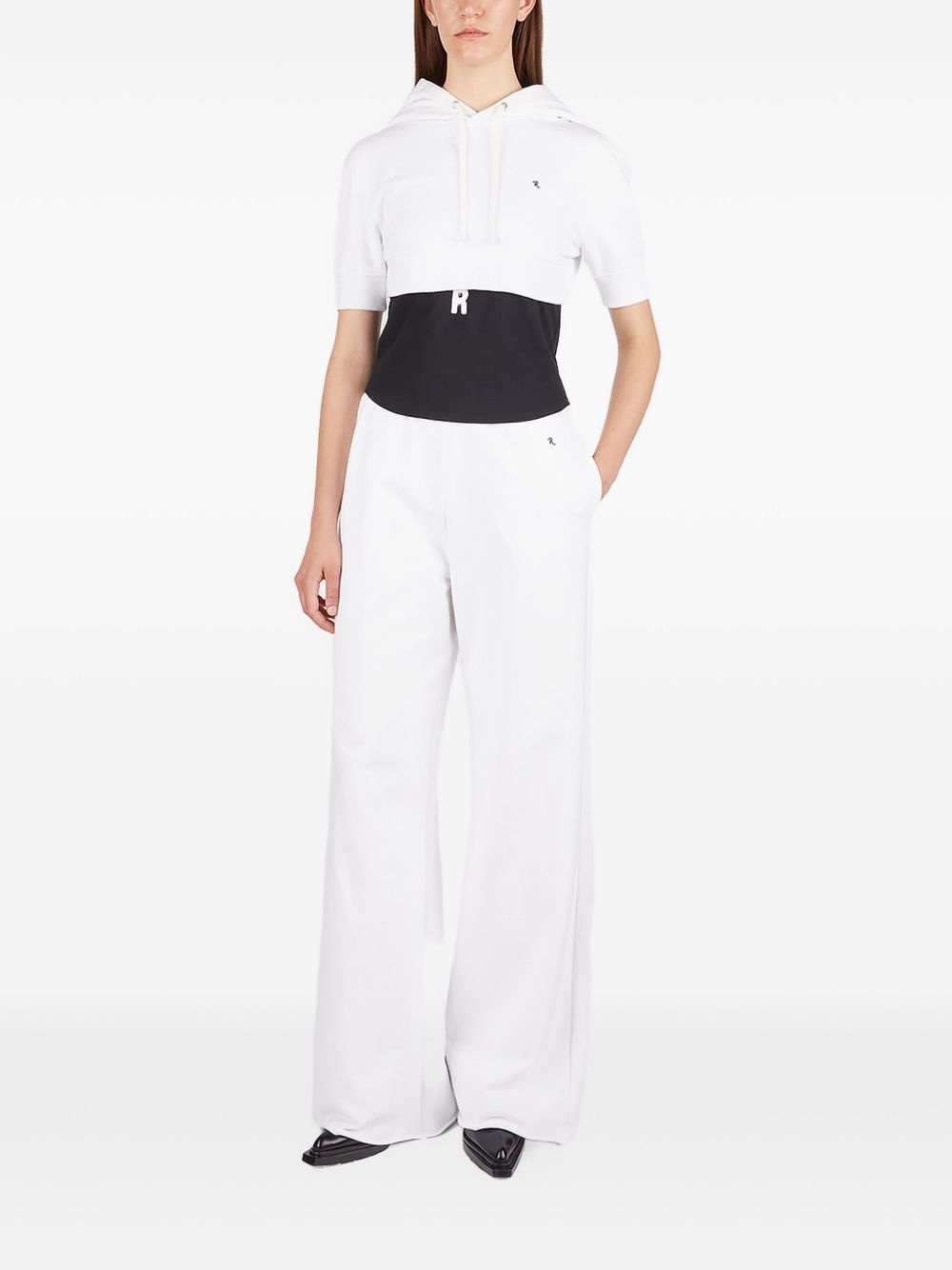 logo-embroidered track pants - 3