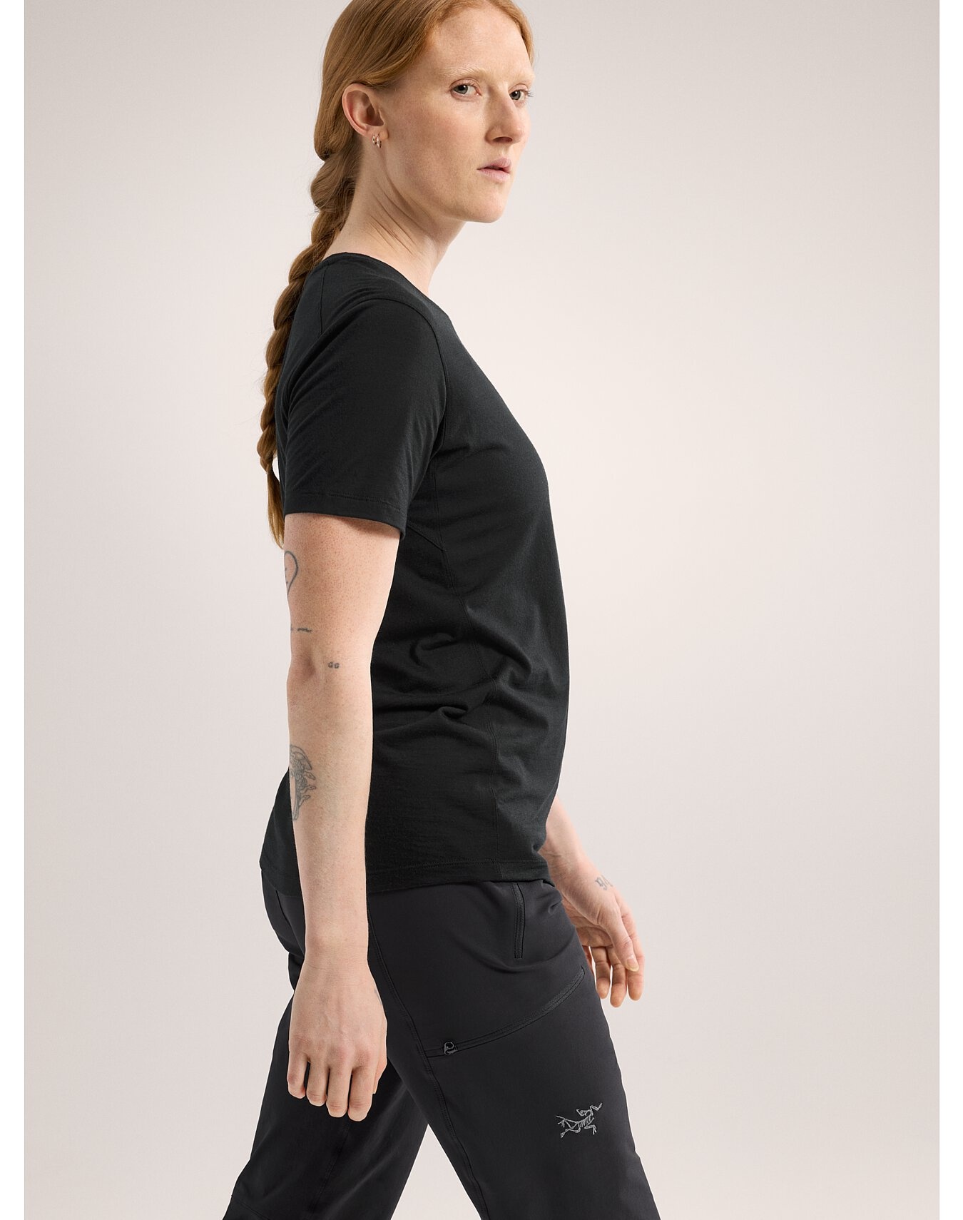 Lana Merino Wool Crew Neck Shirt SS - 6