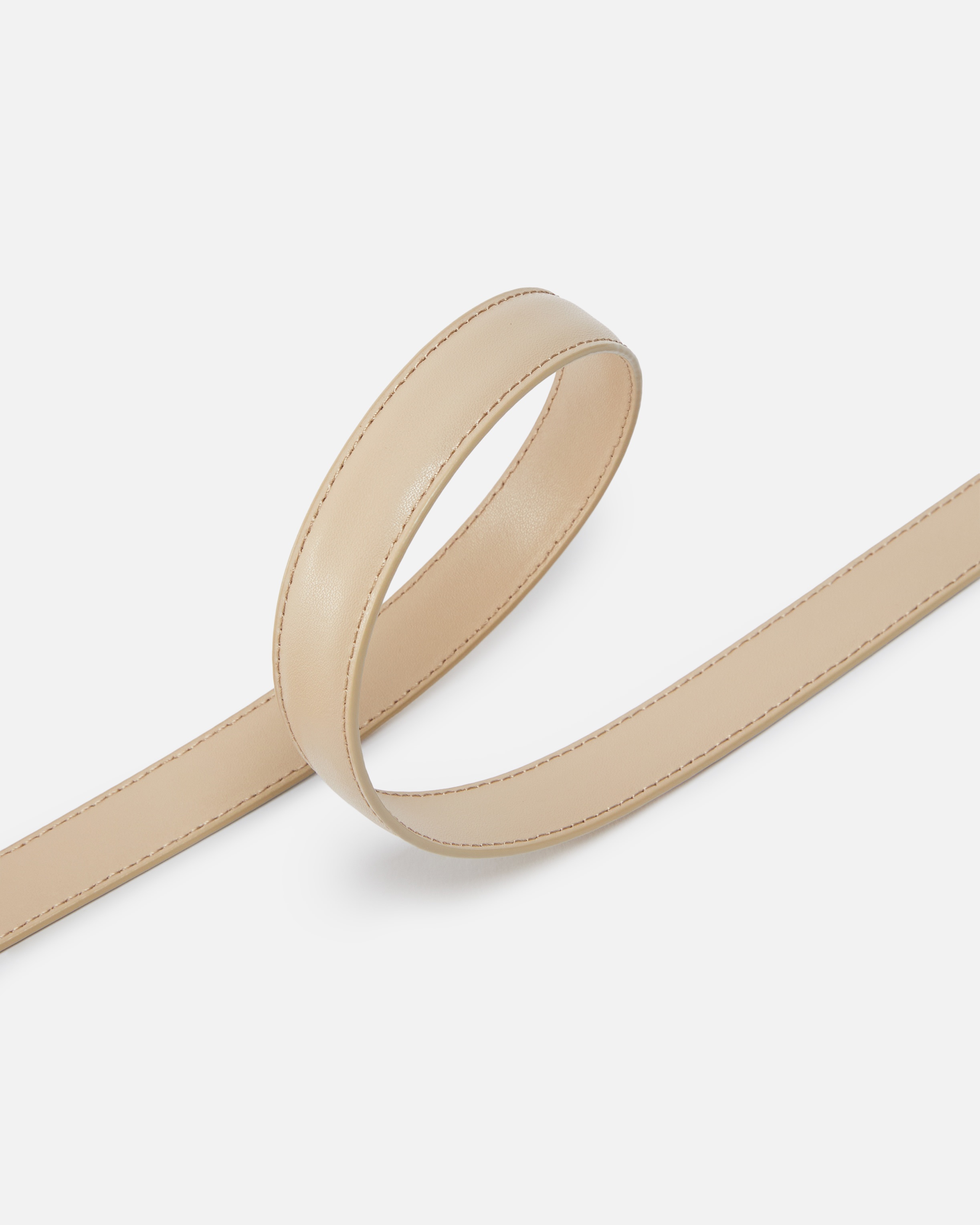 LOVE BIRDS THIN LEATHER BELT 2CM - 4