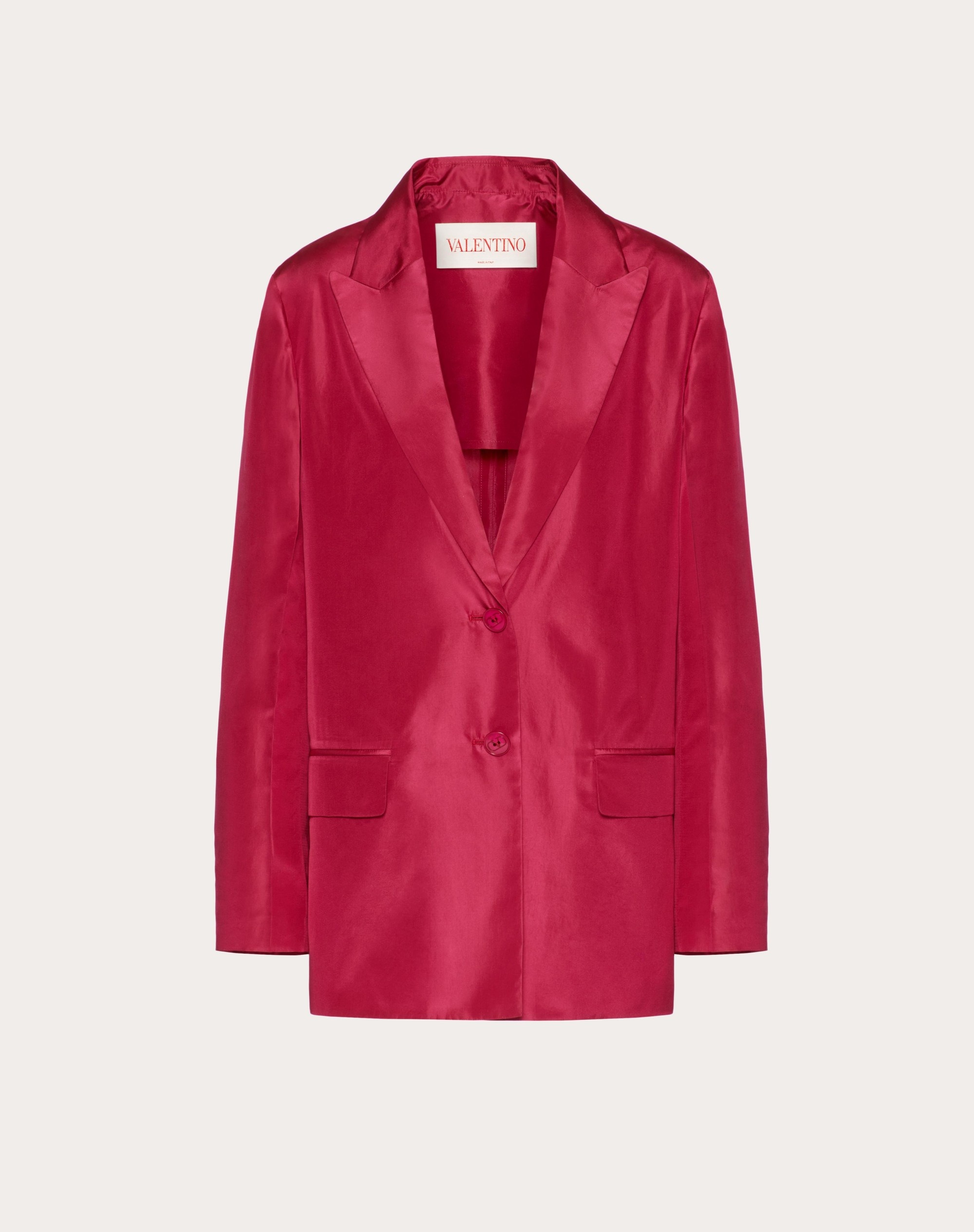 WASHED TAFFETA BLAZER - 1