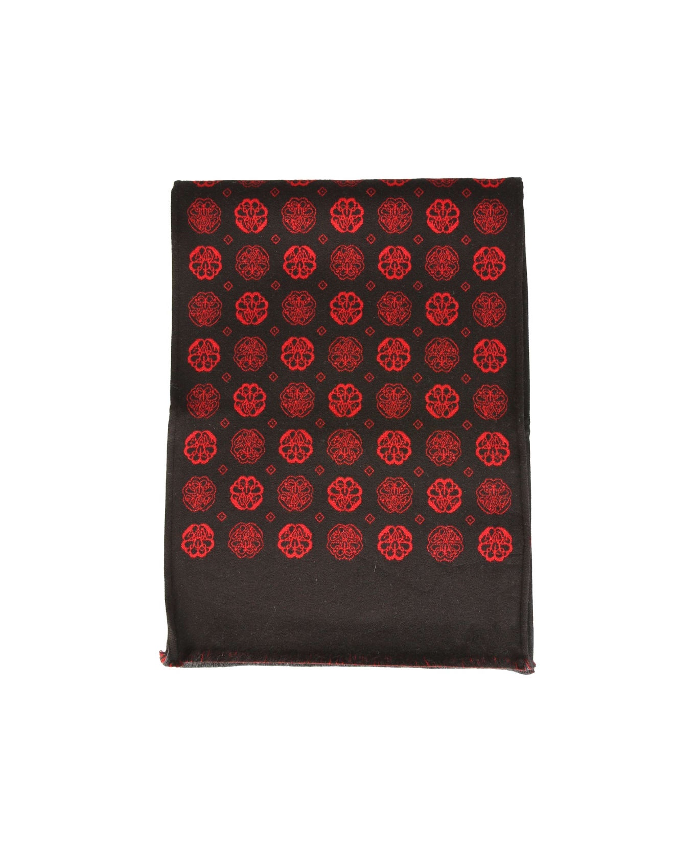 Scarf With Jacquard Pattern - 3