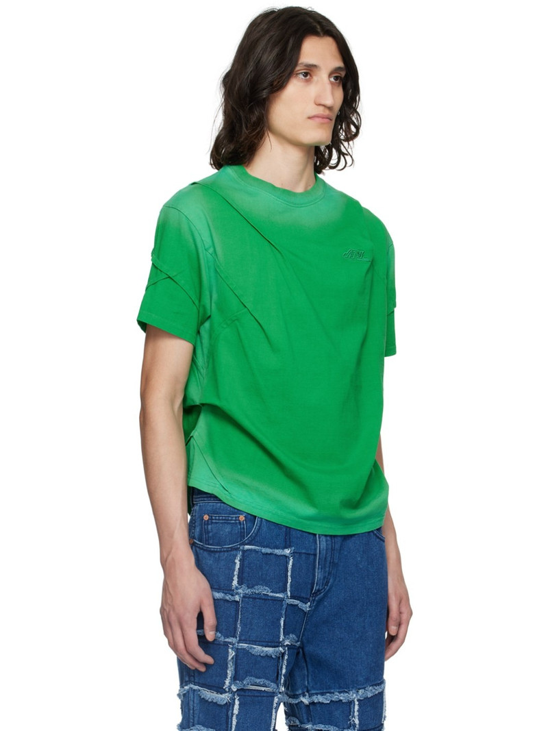 Andersson Bell Green Mardro Gradient T-Shirt outlook