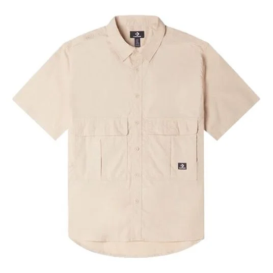 Converse Woven Cargo Shirt 'Light Brown' 10024742-A02 - 1