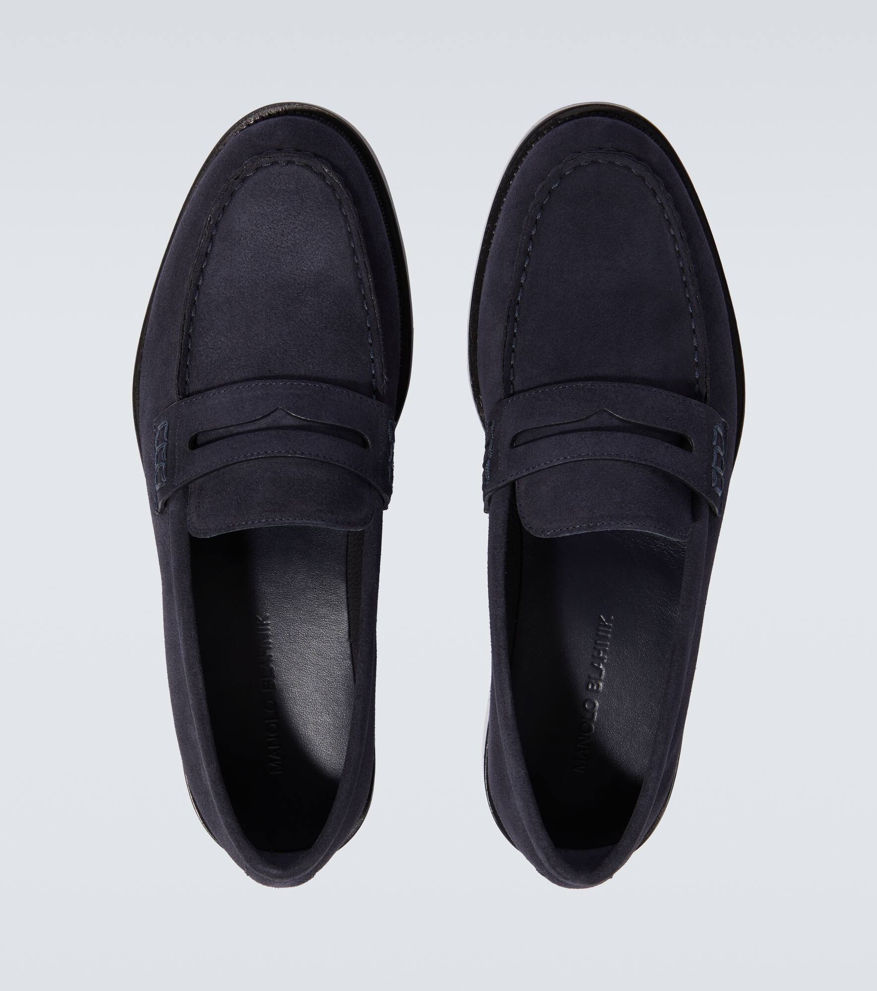 Perry suede penny loafers - 4