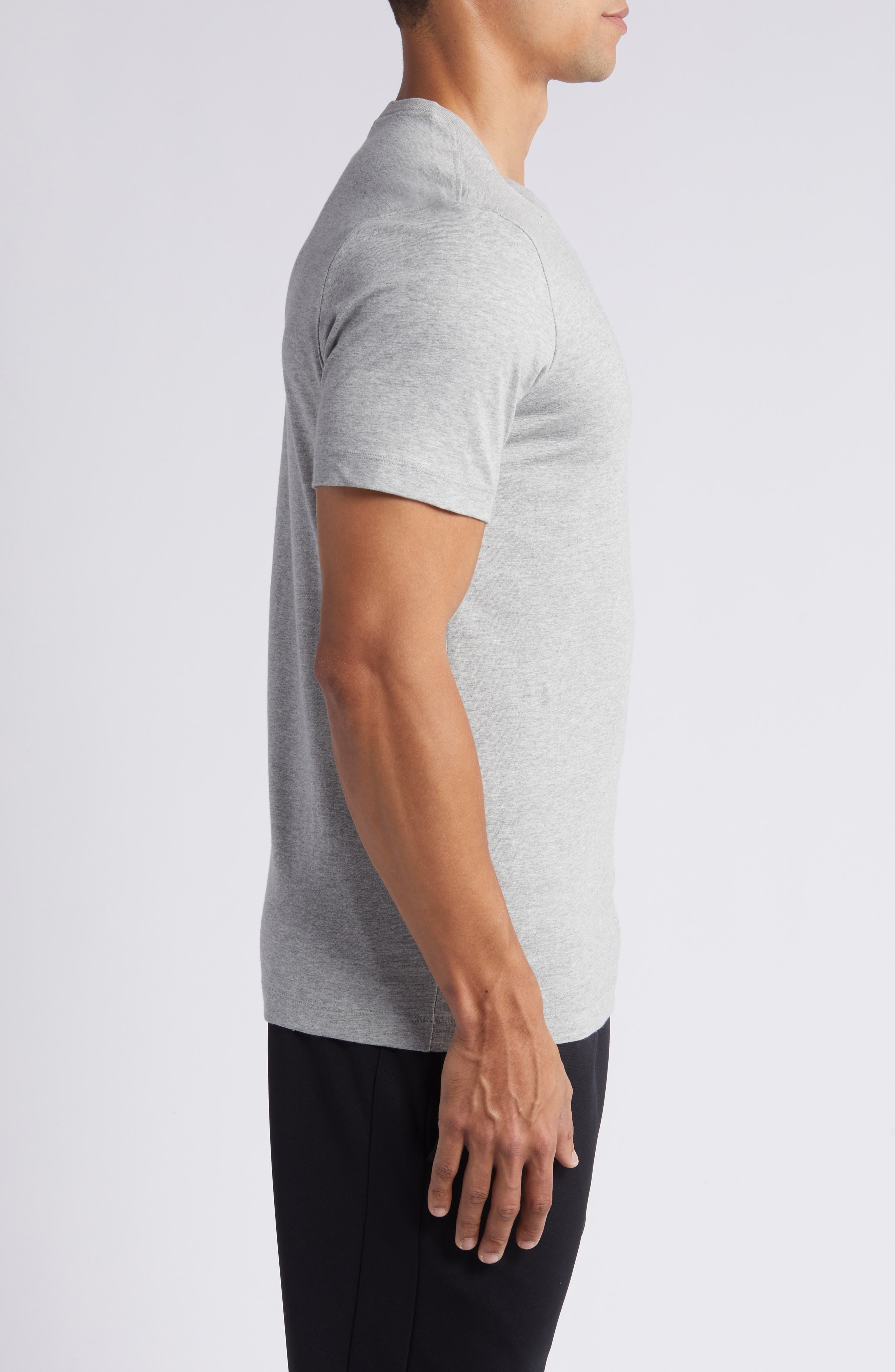 Nike Sportswear Club Crew Neck T-Shirt in 64 D Gr H/black at Nordstrom - 3