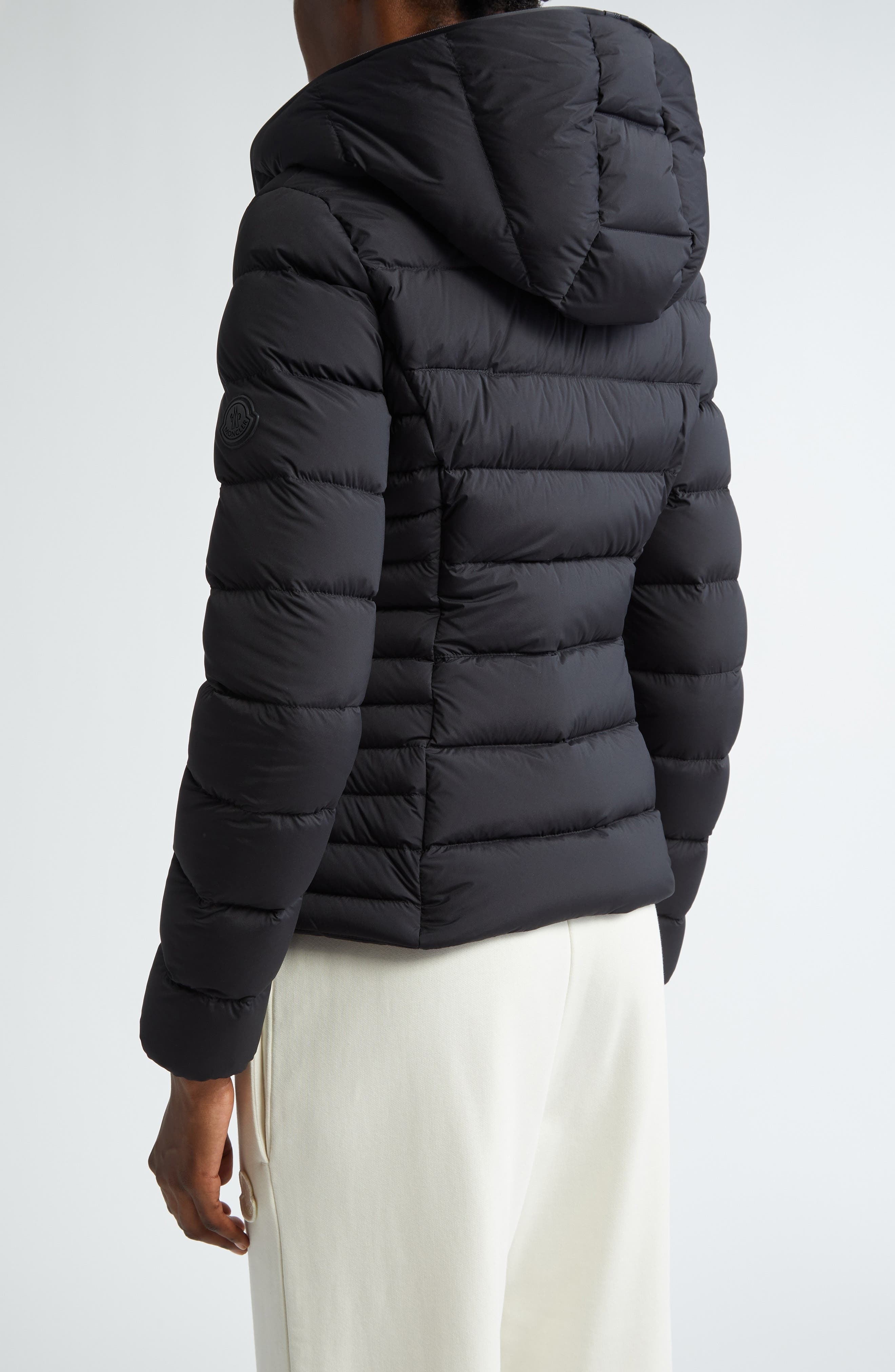 Herbe Quilted Hooded Down Puffer Jacket - 3