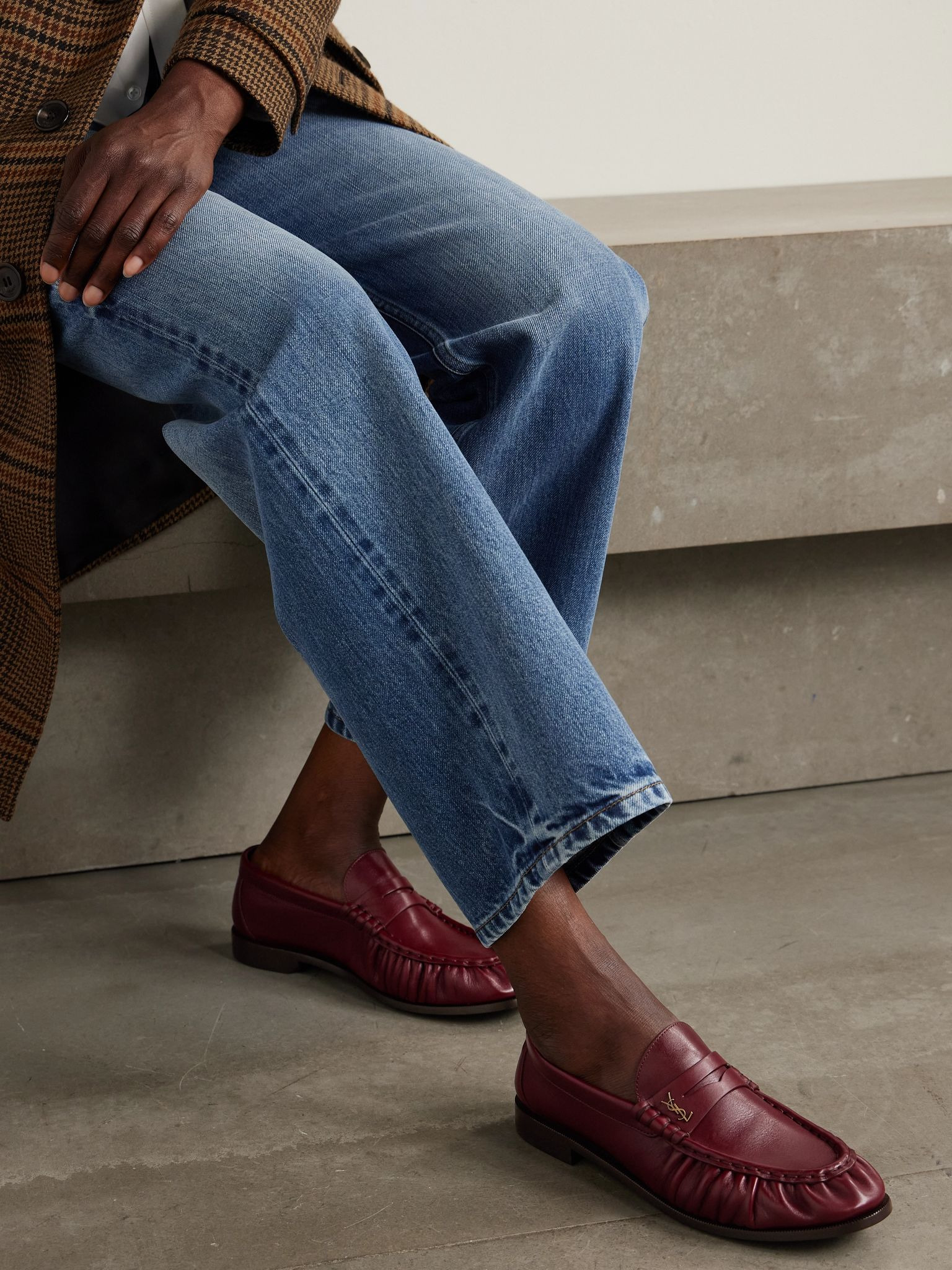 Le Loafer leather loafers Red - 2