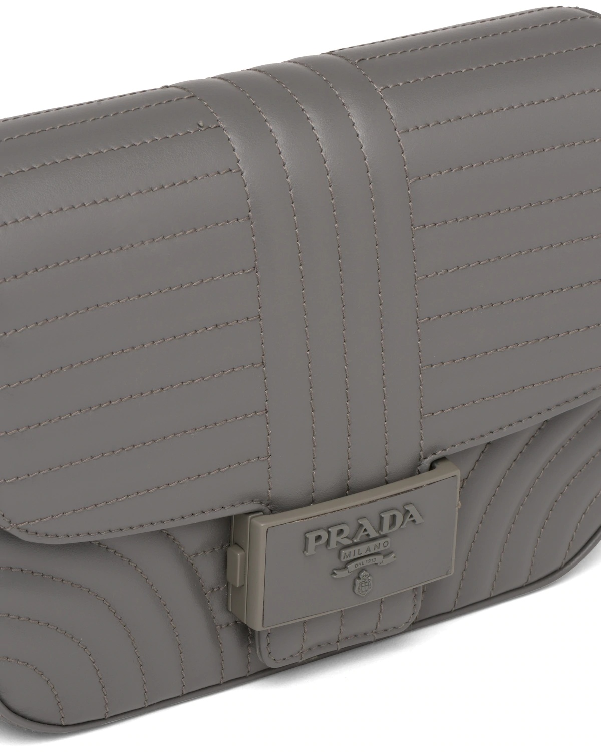 Prada Diagramme leather shoulder bag - 6