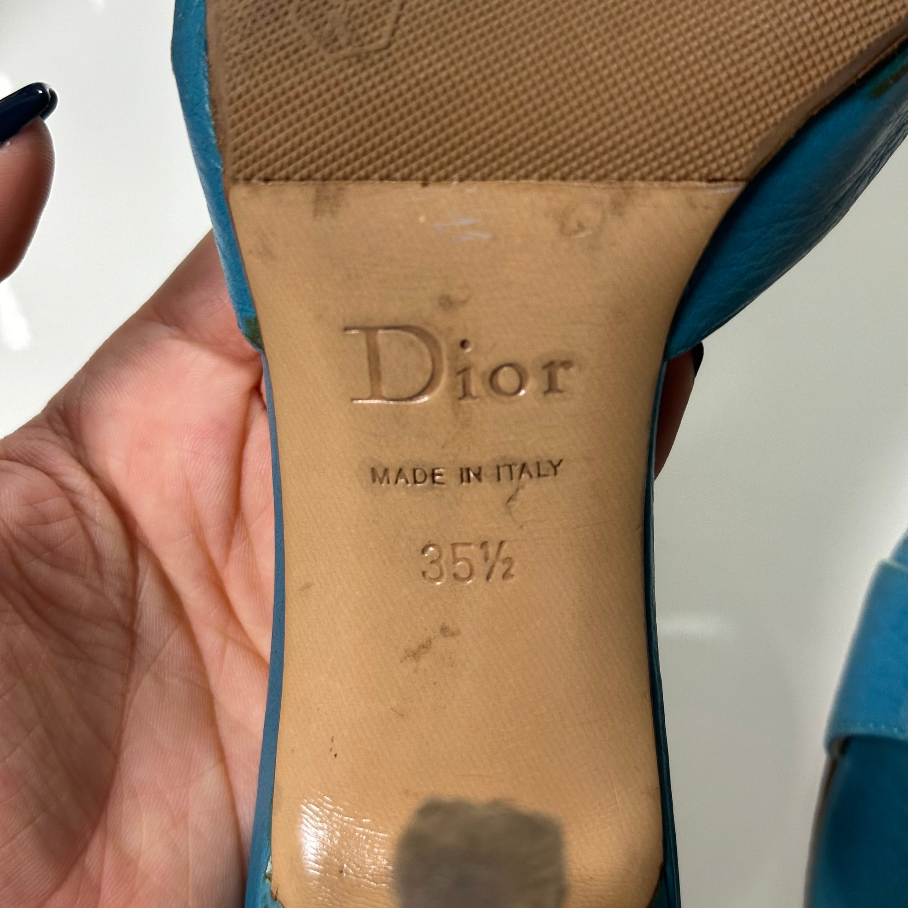 CHRISTIAN DIOR Fall Winter 2003 Lock and Key Embroidered Sandals - 10