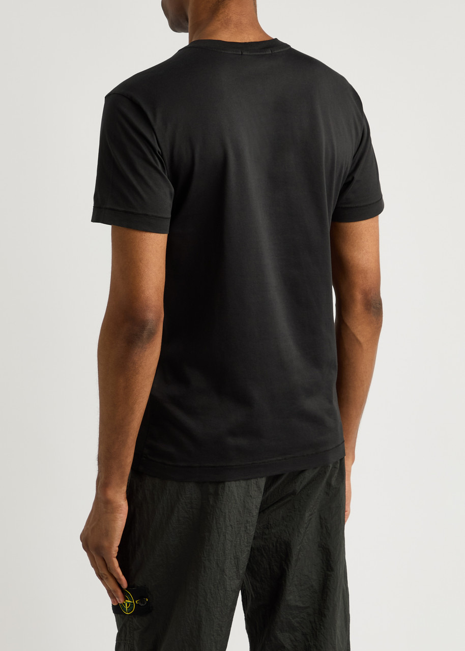 Stone Island Logo Cotton T-shirt - 3