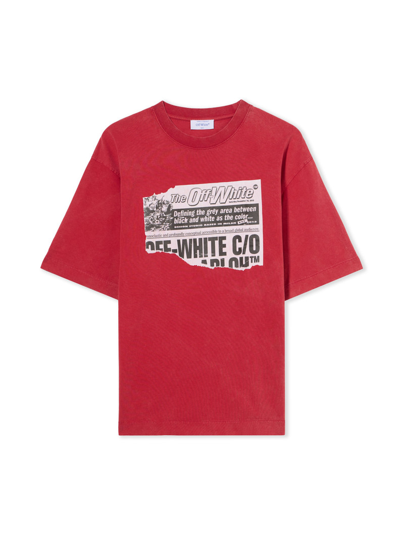 Off-White News Outl Arrow Skate Logo Tee outlook