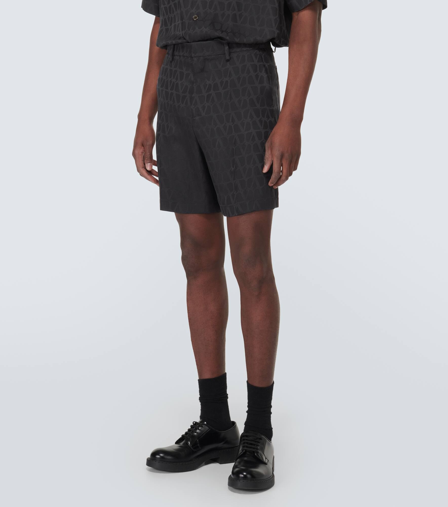 Toile Iconographe silk shorts - 3