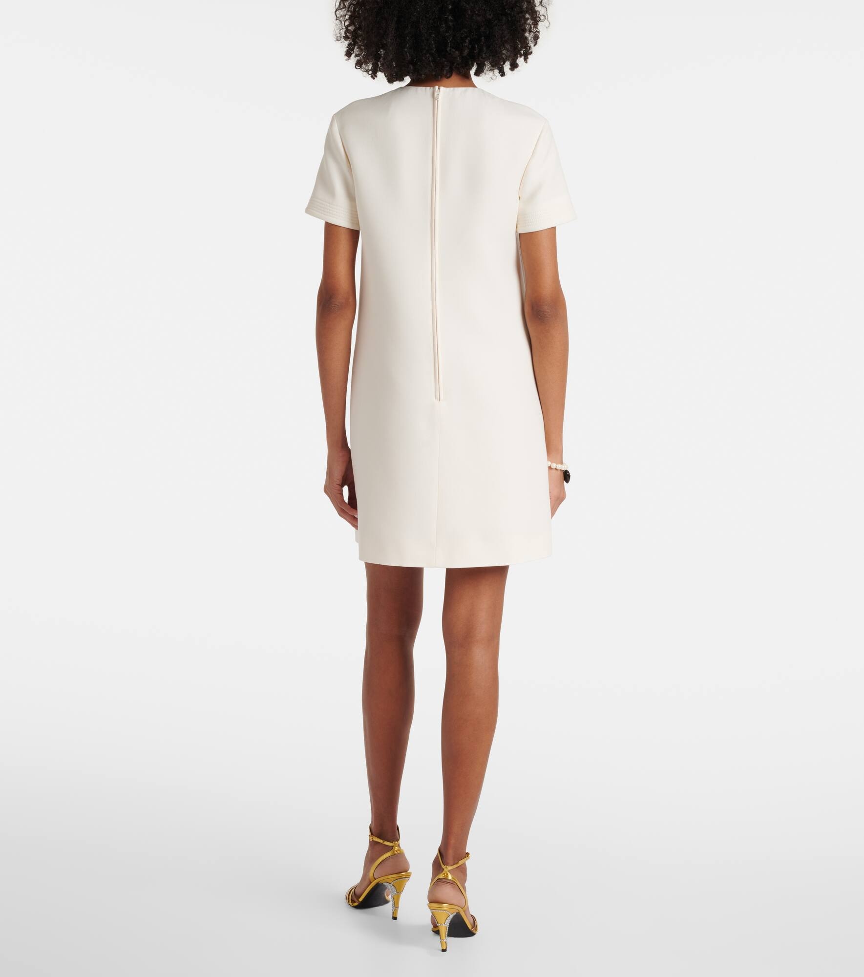 VGold Crepe Couture minidress - 3