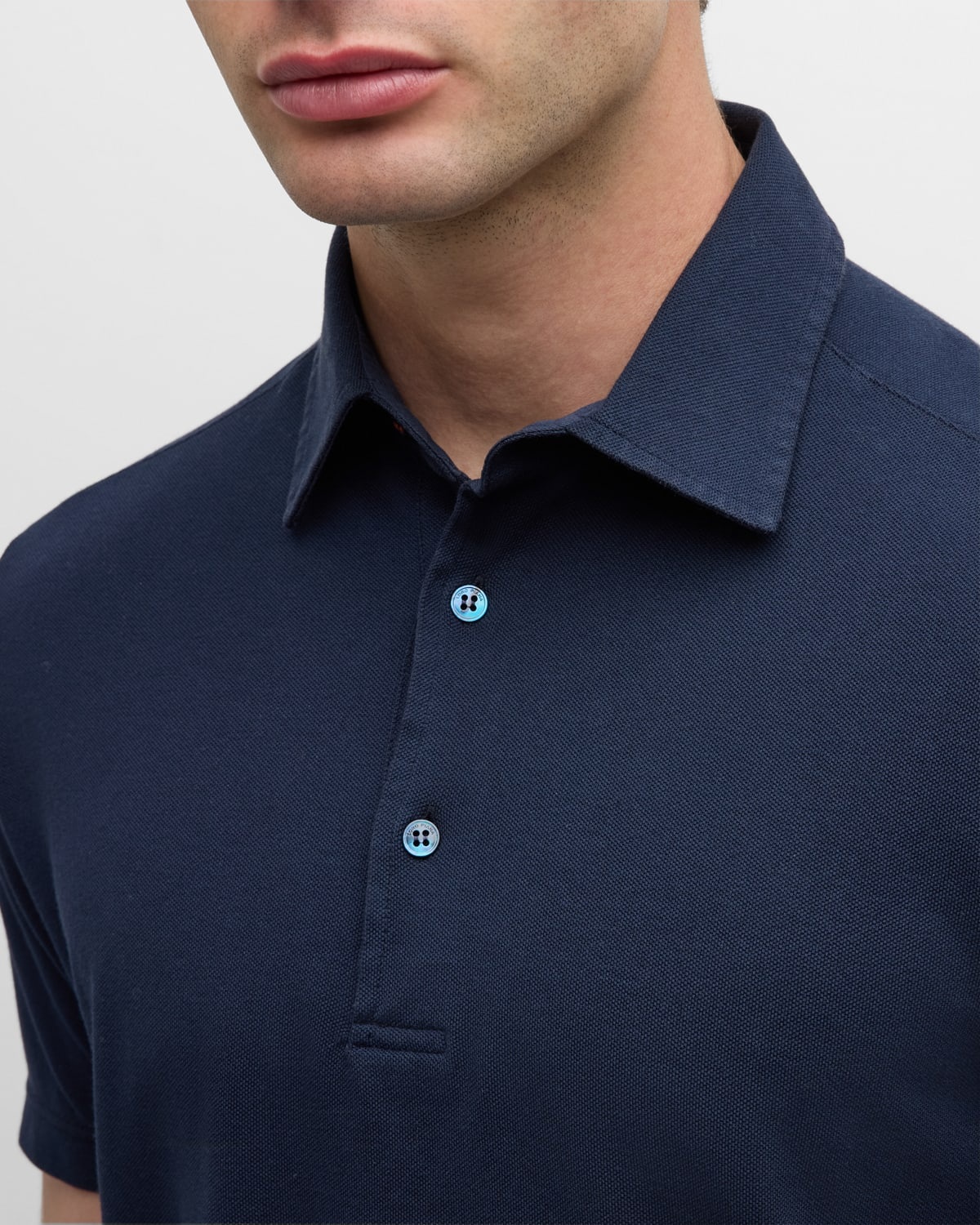 Men's Cotton Pique Polo Shirt - 7