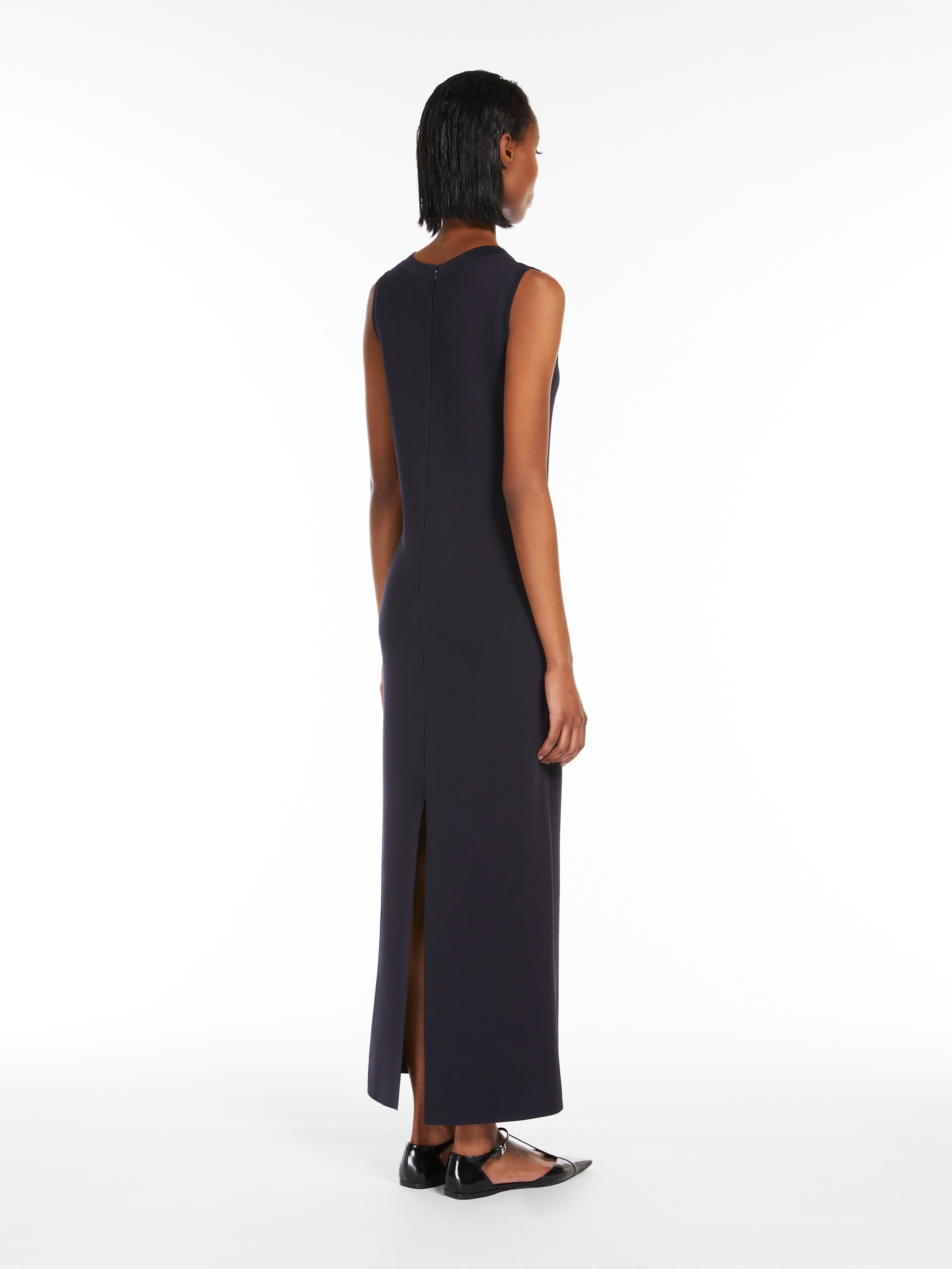 VISIERA Viscose knit sheath dress - 4