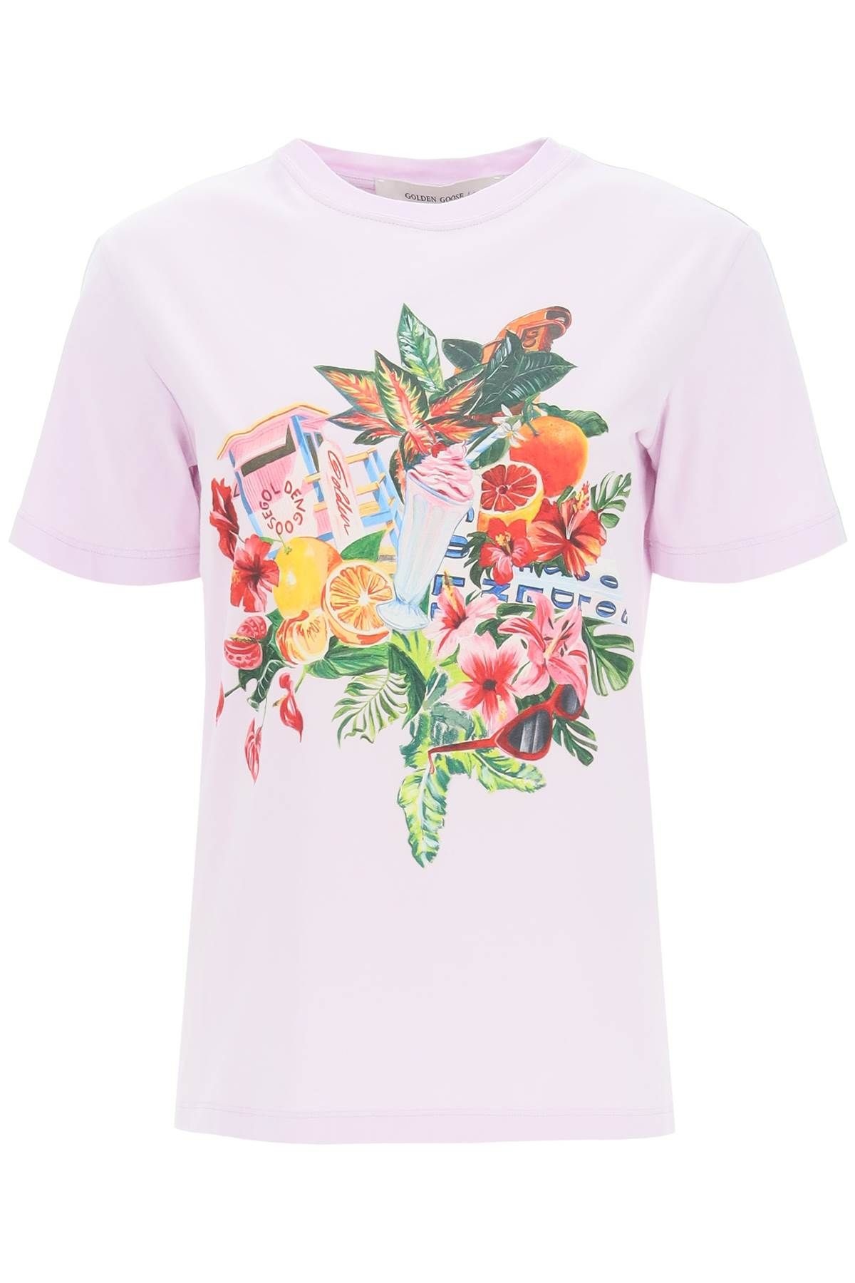 TROPICAL PRINT T-SHIRT - 1