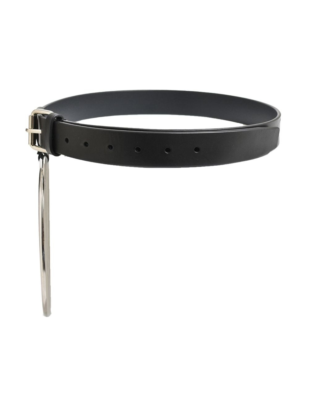 ring leather belt - 3