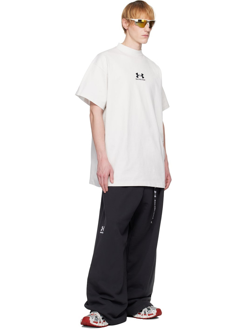 BALENCIAGA Black/white의 Armour® Baggy 스웨터 outlook