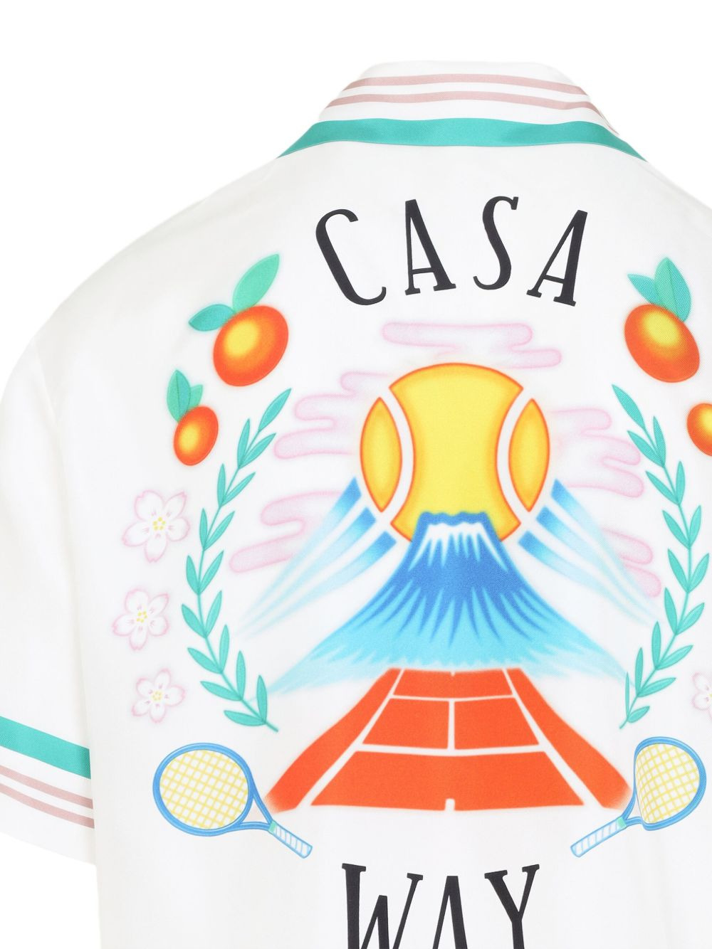 Casa Way printed silk shirt - 4