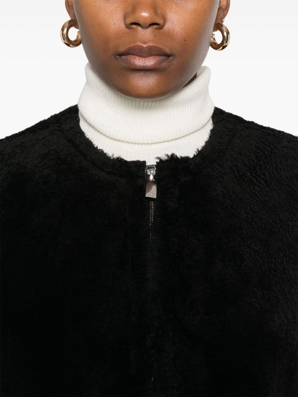 shearling jacket - 5