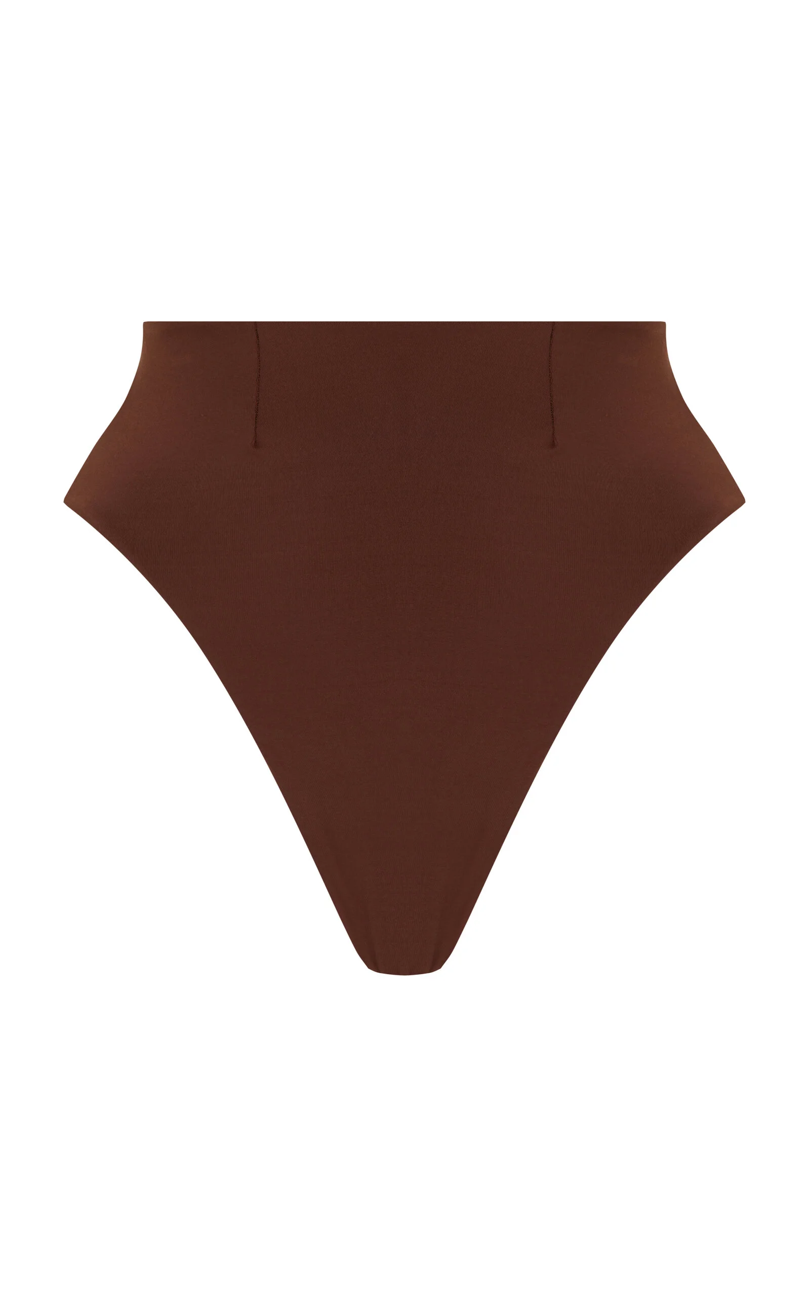 Classic Hotpants High-Waist Bikini Bottom brown - 1