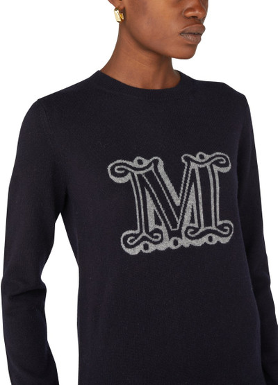 Max Mara Pamir logo cashmere sweater outlook