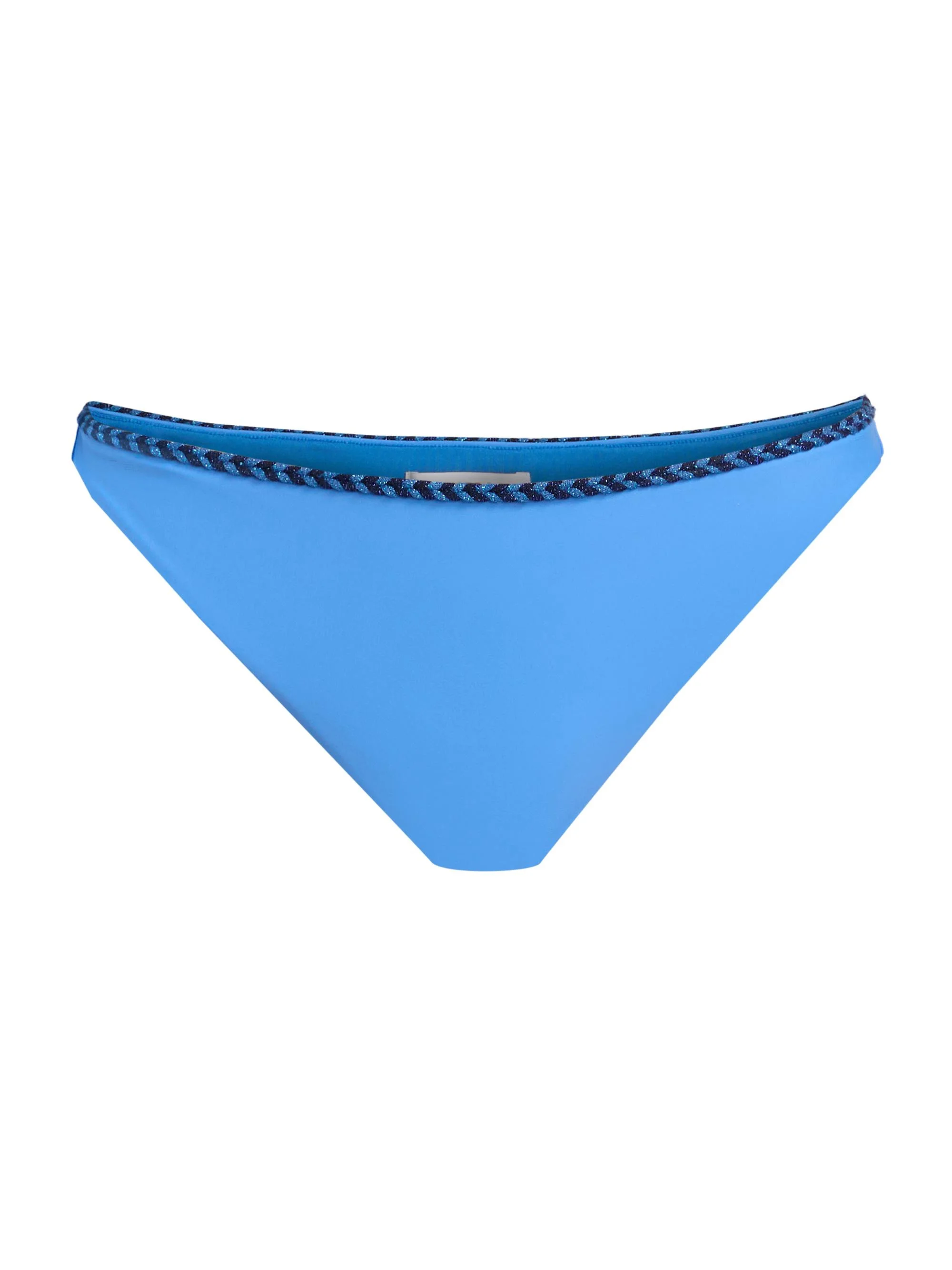 Women's Isla Braided Bikini Bottom - Blue - 1