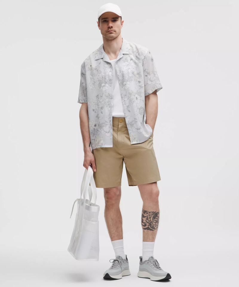 lululemon Woven Relaxed-Fit Pleated Short 8" outlook