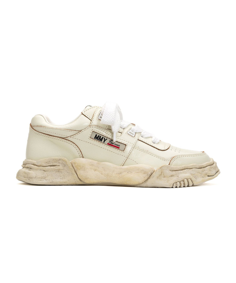 "PARKER" OG Sole Wrinkled Leather Low-top Sneaker 5