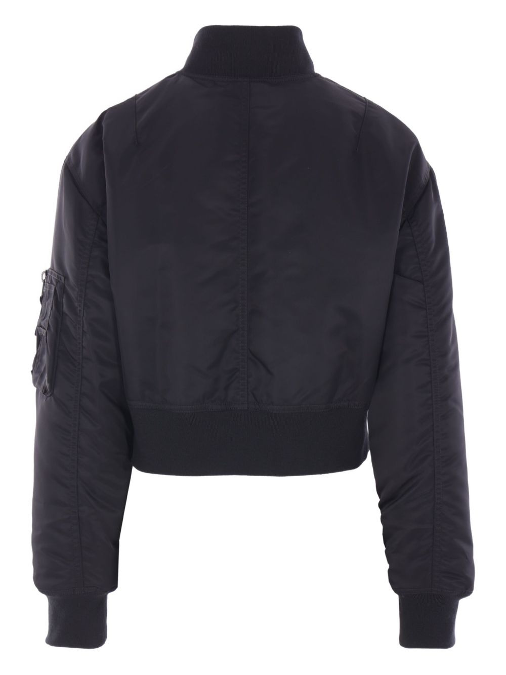 flap-pocket bomber jacket - 2