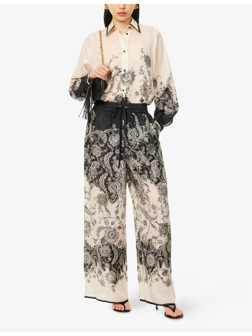 Rhiannon Relaxed-Fit Silk Shirt - 2